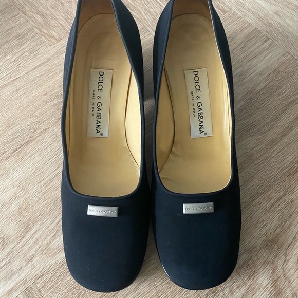 Vintage Authentic Dolce & Gabbana Block Heels - Picture 2 of 3